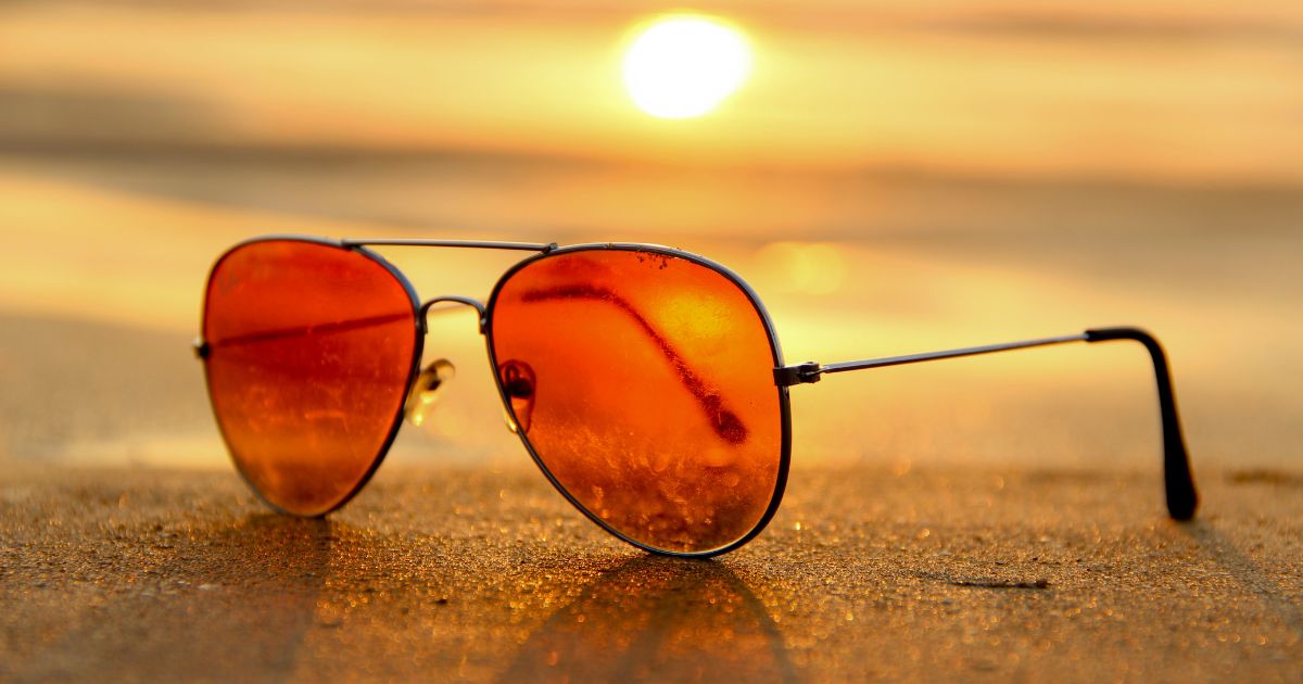 cor de lente de óculos de sol